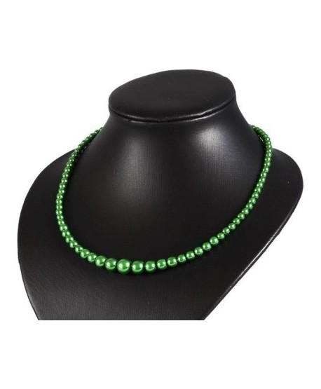 Bransoletka z czarnej szlifowanej perły