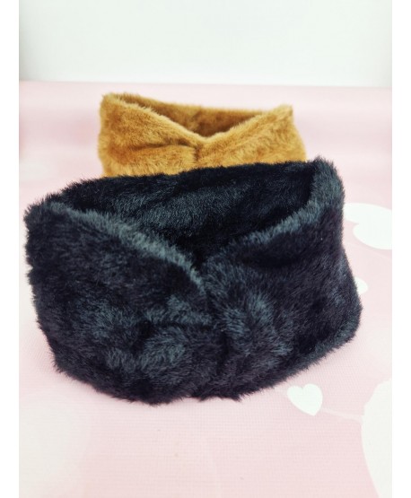 Opaska z węzłem na uszy- alpaka