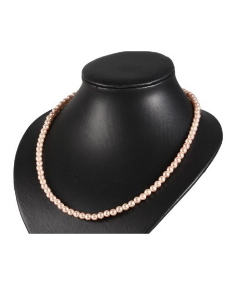 Bransoletka z czarnej szlifowanej perły