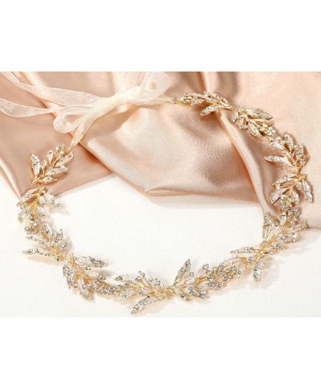 Ozdoba na druciku złota z dodatkiem bladego różu