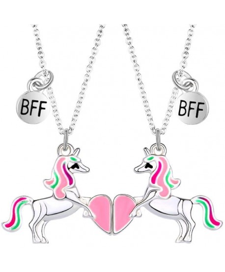 Naszyjniki przyjaźni best friends z jednorożcem