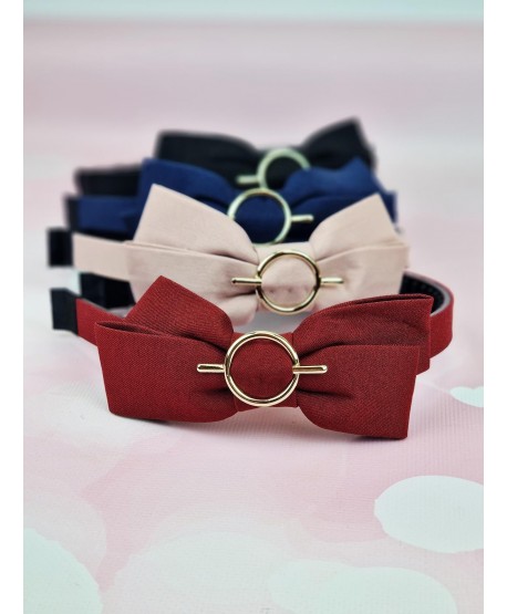 Opaska z uroczą kokardką