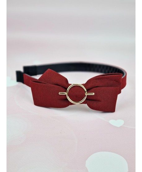 Opaska z uroczą kokardką