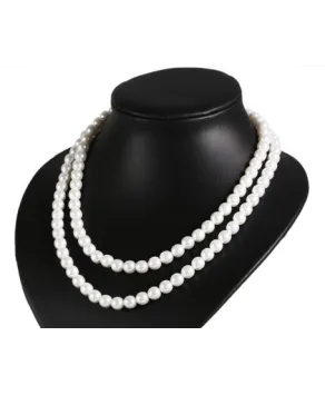 Bransoletka z czarnej szlifowanej perły