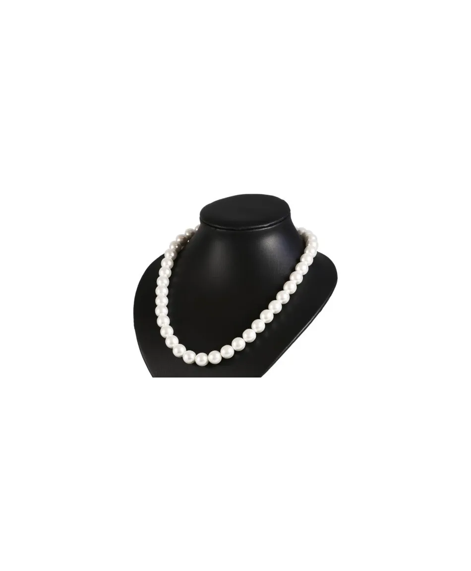 Korale biała perła