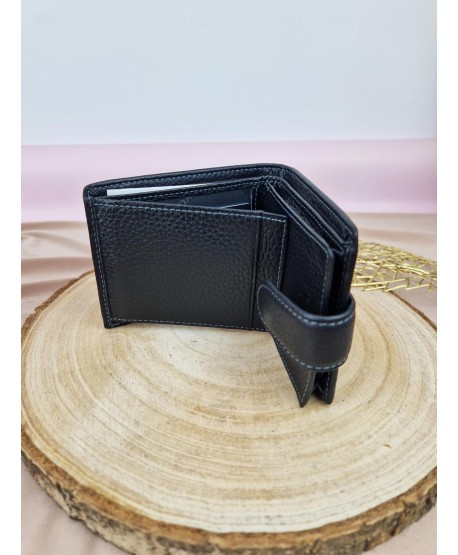 Portfel męski skórzany na karty