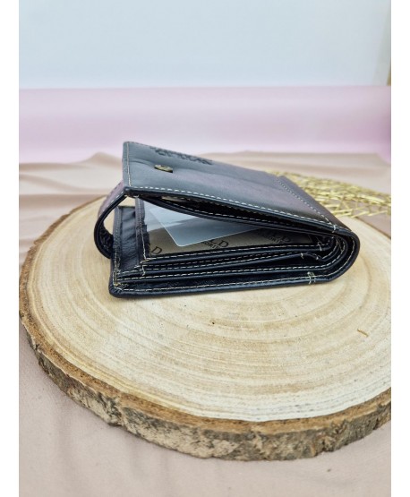 Portfel męski skórzany Wild czarny