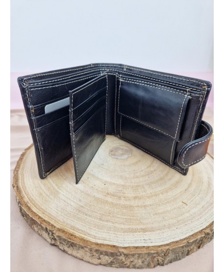 Portfel męski skórzany Wild czarny