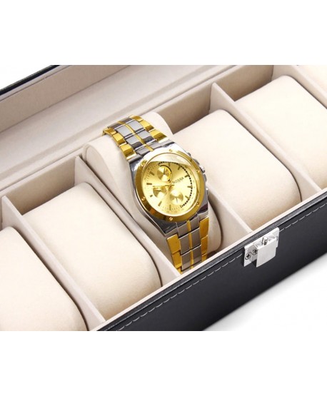 Elegancki organizer na zegarki