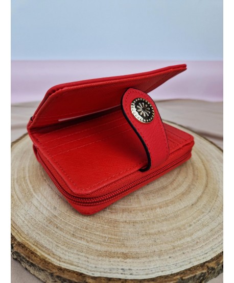 Portfel damski ekoskóra na zamek