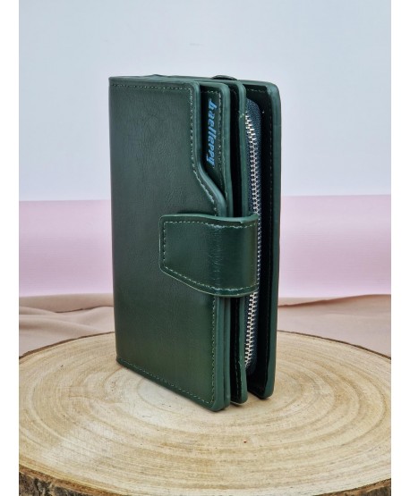 Portfel damski pakowny ekoskóra na zamek