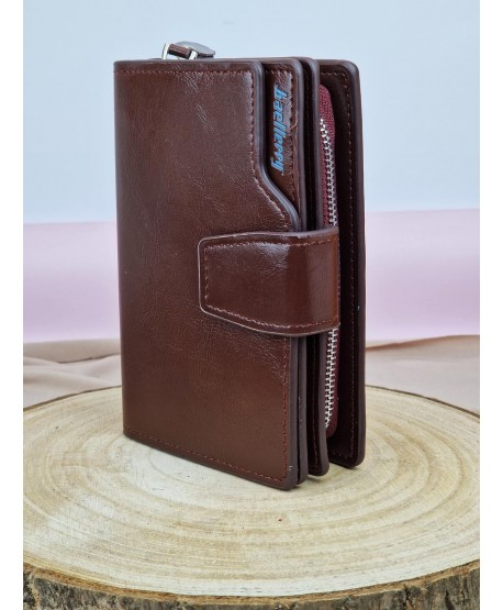 Portfel damski pakowny ekoskóra na zamek