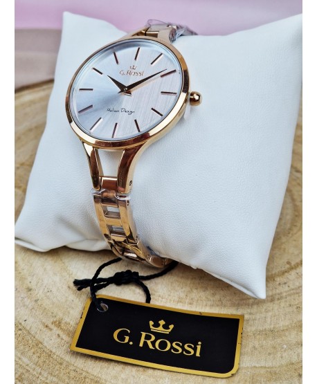 Zegarek damski Gino Rossi różowe złoto