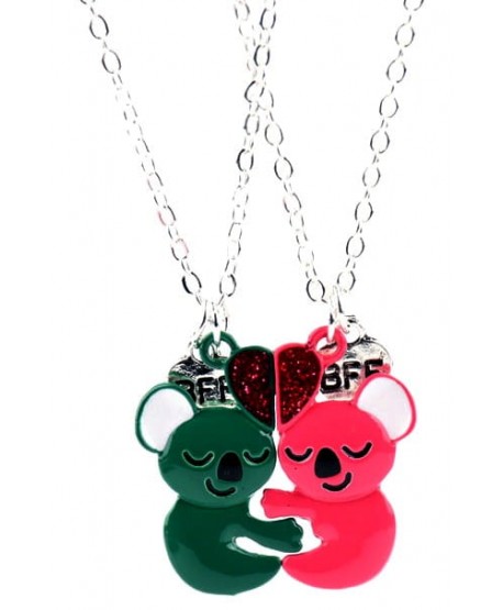 Naszyjniki przyjaźni best friends z koalami
