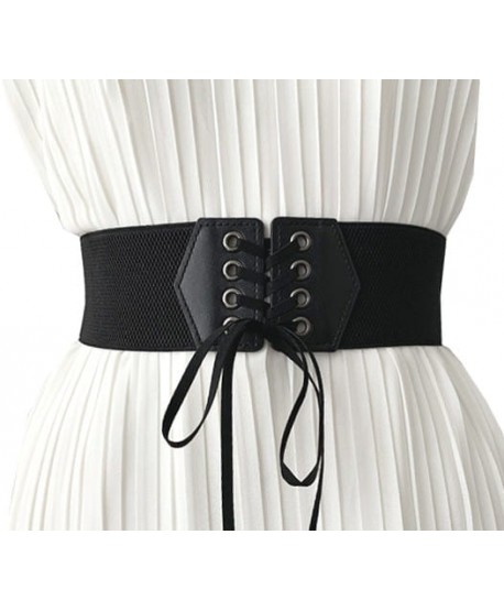 Czarny pasek al'a gorset