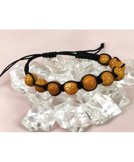 Bransoletka męska różaniec