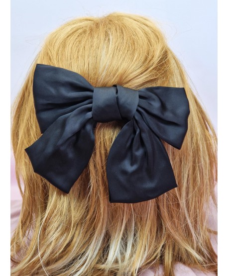 Duże kokardy do włosów na automatycznej spince