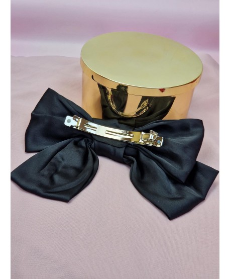 Duże kokardy do włosów na automatycznej spince