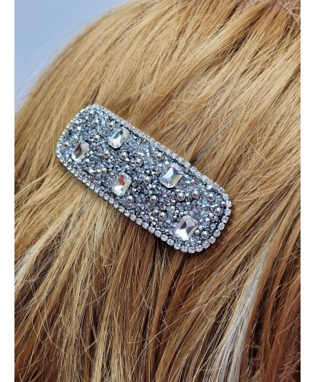 Ozdobne spinki do włosów z kryształkami