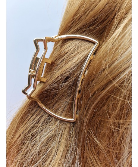 Spinki klamry do włosów złote kotki