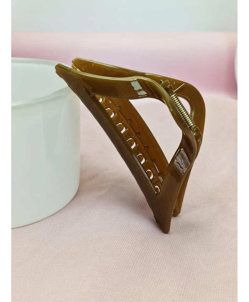 Spinki klamry do włosów duże trójkątne