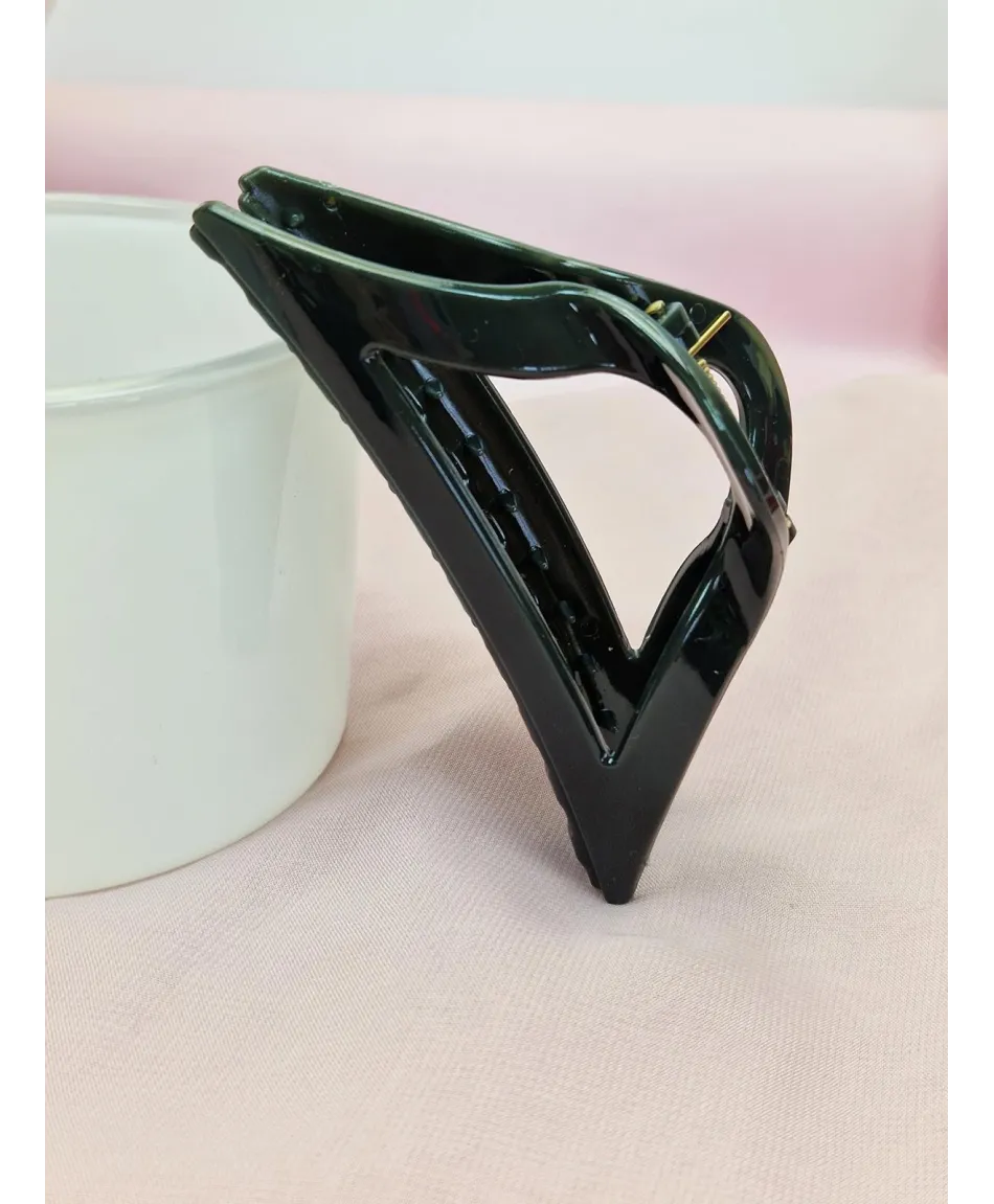 Spinki klamry do włosów duże trójkątne