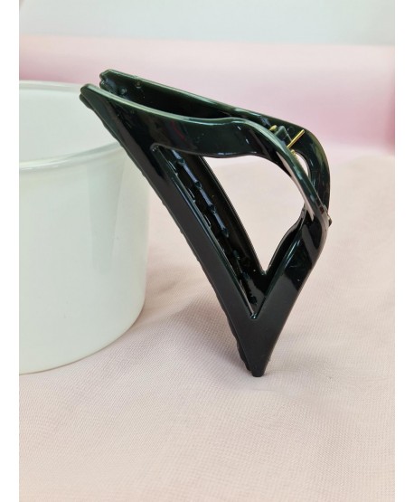 Spinki klamry do włosów duże trójkątne