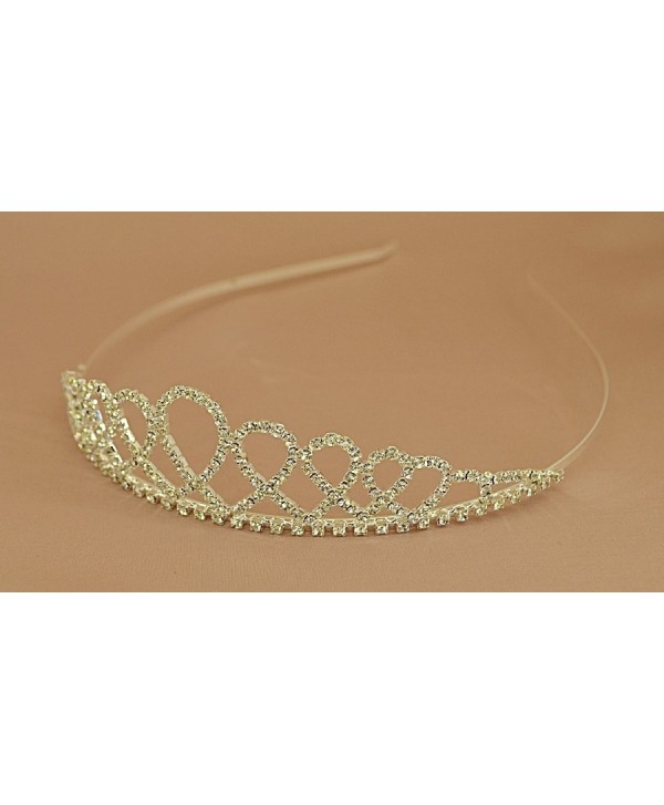 Diadem srebrny korona Diadem srebrny korona