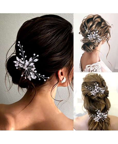 Ozdobna kokówka ze srebrnych kryształków