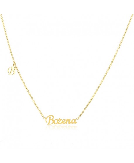 Celebrytka stal z imieniem Bożena z literką