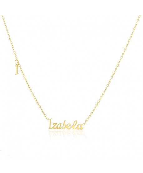 Celebrytka stal z imieniem Izabela z literką