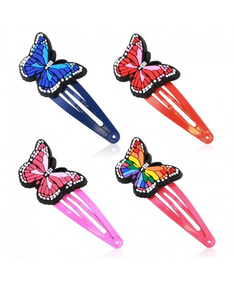 Spineczki do włosów dziewczęce motylki 2 szt