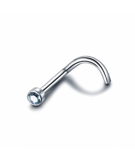 Kolczyki do nosa zakręcone - pigmeje