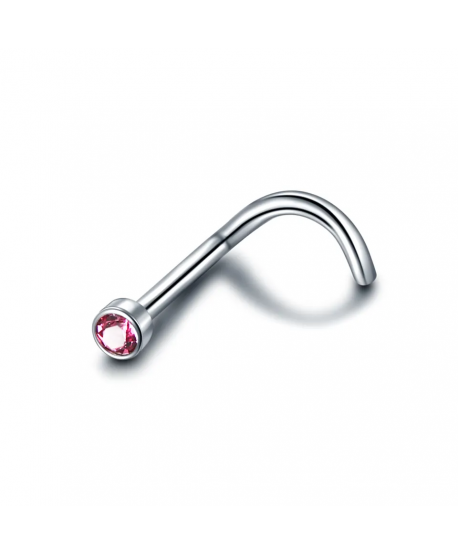 Kolczyki do nosa zakręcone - pigmeje