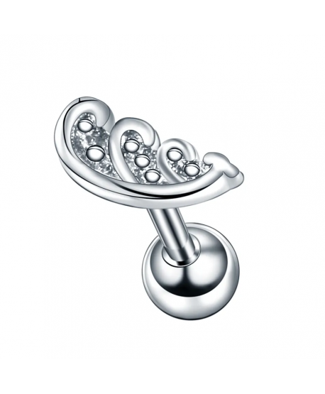 Kolczyki ozdobne labrety tragus helix różne kształty