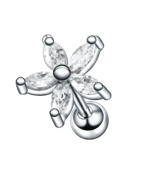 Kolczyki ozdobne labrety tragus helix różne kształty