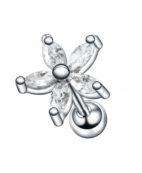 Kolczyki ozdobne labrety tragus helix różne kształty