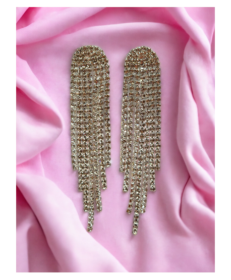 Kolczyki dżetowe srebrne wystopniowane