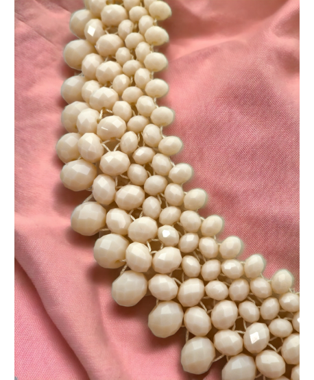 Naszyjnik z kolczykami typu kołnierz