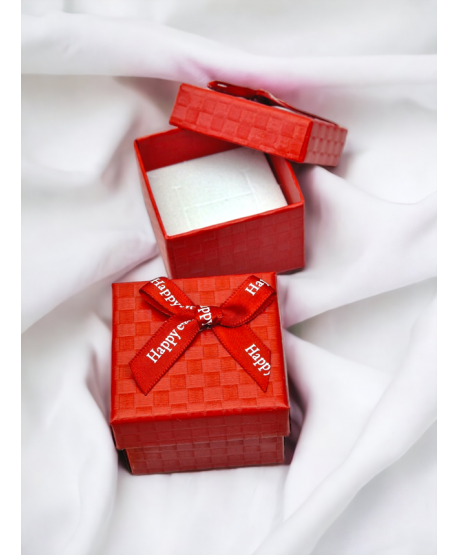 Opakowanie prezentowe małe czerwone