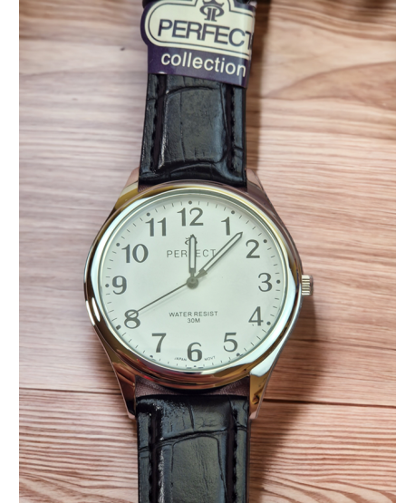 Zegarek męski Perfect klasyczny czarny