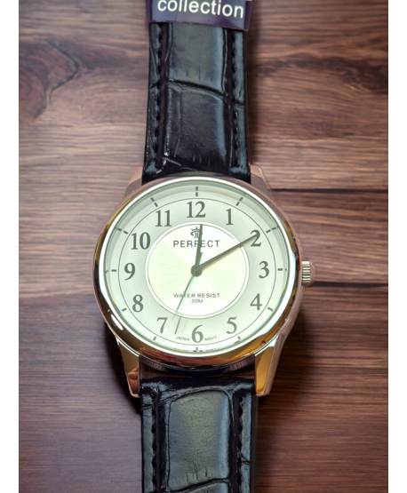 Zegarek męski Perfect klasyczny czarny
