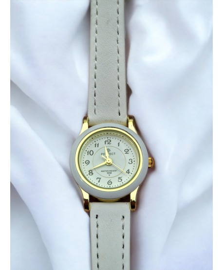 Zegarek Perfect dla dziewczynki biały komunijny