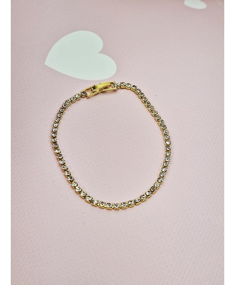 Bransoletki złote dżetowe 1-5-rzędowe