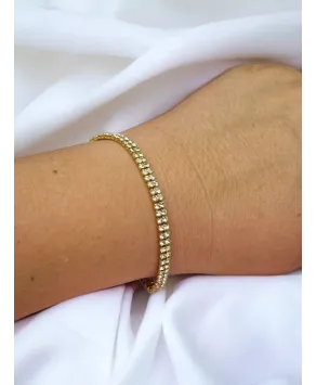 Bransoletki złote dżetowe 1-5-rzędowe