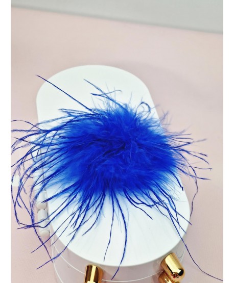 Broszki przypinki puchate w kolorach