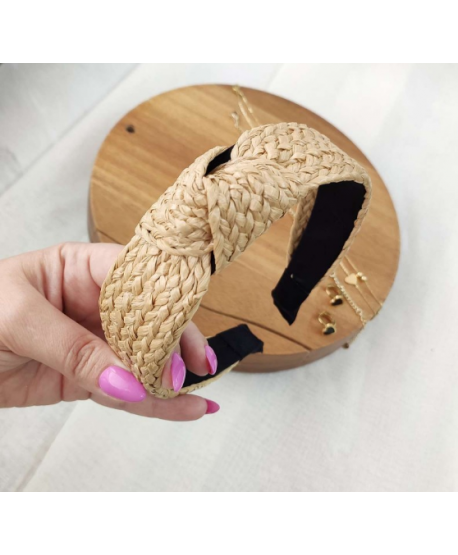 Opaska z węzełkiem wiklinowa