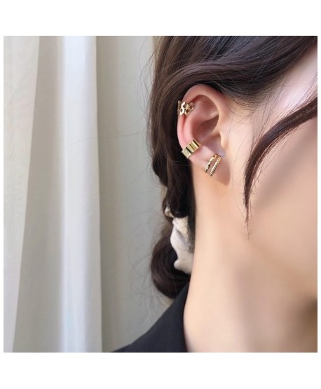 Nausznice gładkie złote 3 modele