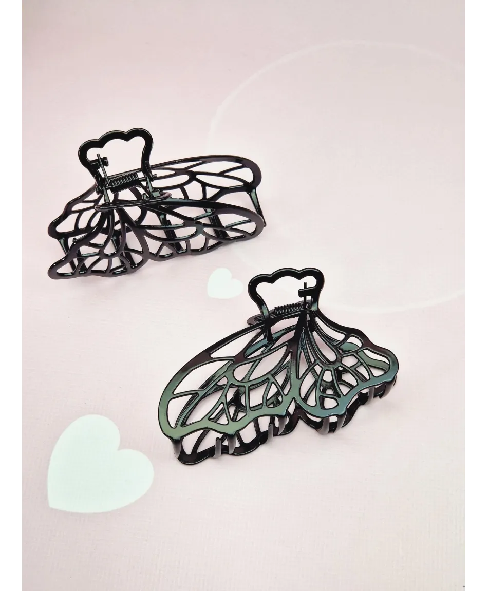 Spinki metalowe - motyl