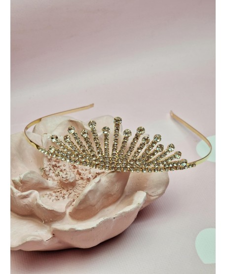 Diadem korona srebrna lub złota